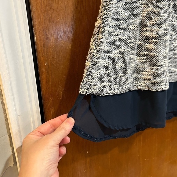 𝅺style & Co Layered Look Tunic Blue Size X-Large - Picture 5 of 10